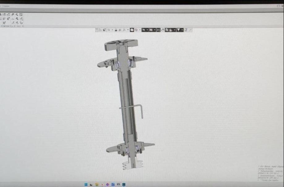 Шпиндель станка проточки дисков